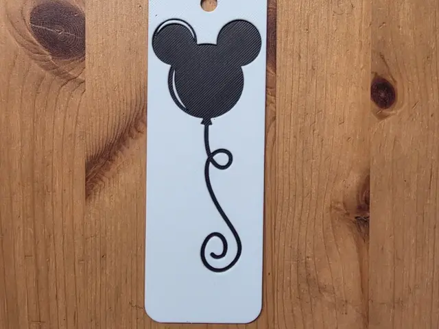 HueForge model: Mickey Mouse Balloon Bookmark by Morganja