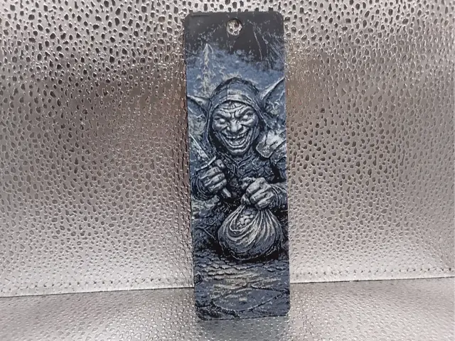 HueForge model: Goblin Bookmark – Hueforge by Borishotch Industries