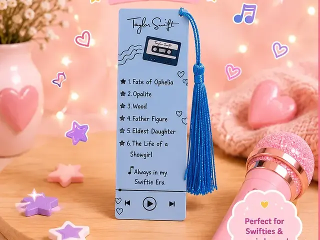 Taylor Swift Playlist Bookmark