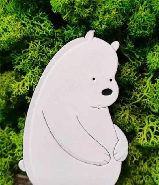HueForge model: Chubby bear by Garuda3D