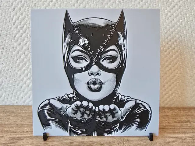 HueForge model: Catwoman by Kactus Fpv