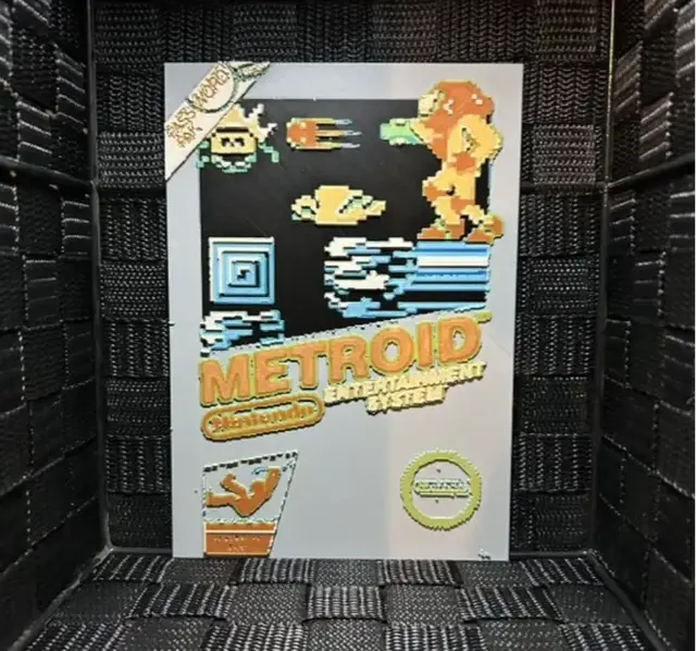 HueForge model: Hueforge Game Poster- Metroid - by JoDau