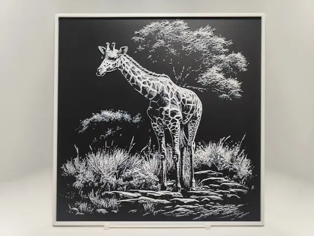 HueForge model: Giraffe - Hueforge by BeaN