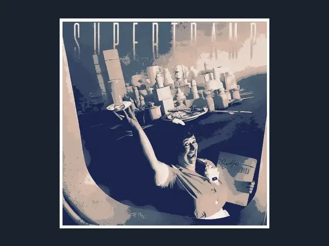 HueForge model: Supertramp – Breakfast In America (Album Art) by HugheCraft