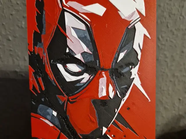 HueForge model: Deadpool Image by Schuettdesign