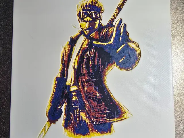 Final Fantasy 7 - Cid Highwind Hueforge