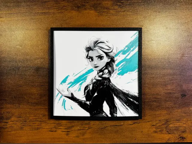HueForge model: Elsa – Frozen Elegance Print by 3D Prints By Vic
