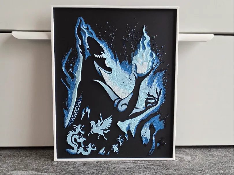 Disney Hades Hueforge by RIVY3Dprint HueForge model: Disney Hades Hueforge by RIVY3Dprint