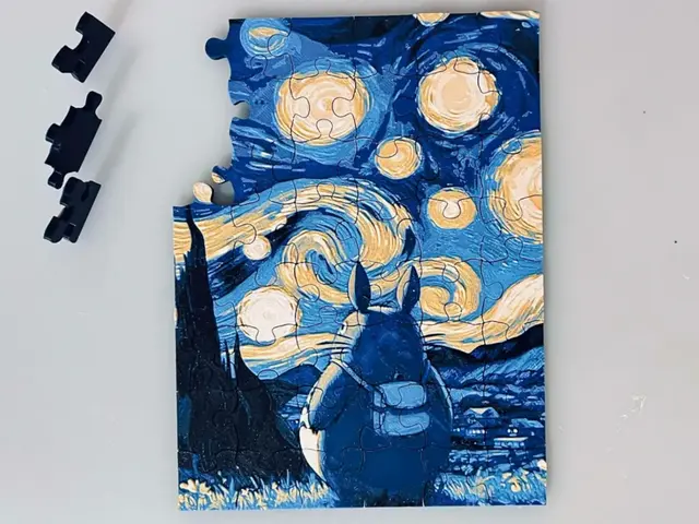 Puzzle: Totoro Starry Night