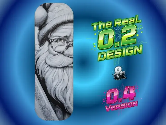 HueForge model: Santa Claus Bookmark by Atrus Design
