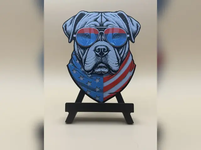 HueForge model: American Boxer HueForge Print by iPrintStuffau