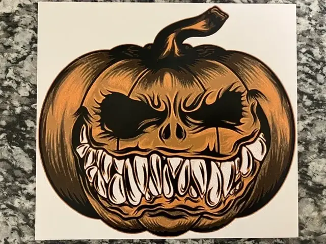 Mean Pumkin (HueForge print)