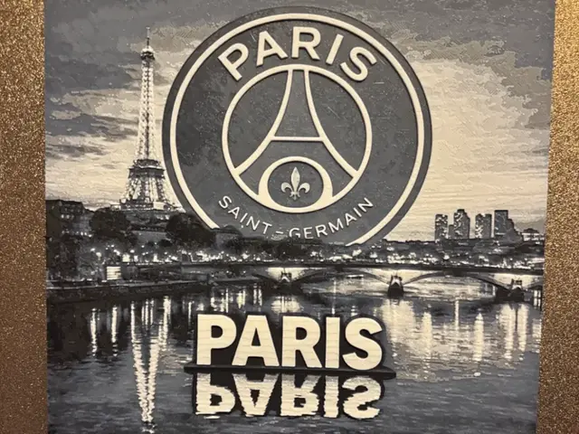 HueForge model: Paris Saint Germain Skyline PSG Hueforge by Reeftank&more