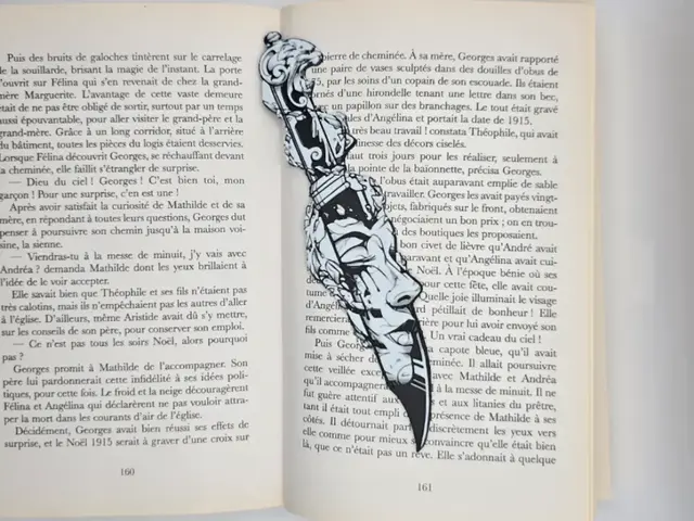 HueForge model: Bookmark Knife Women by Kactus Fpv