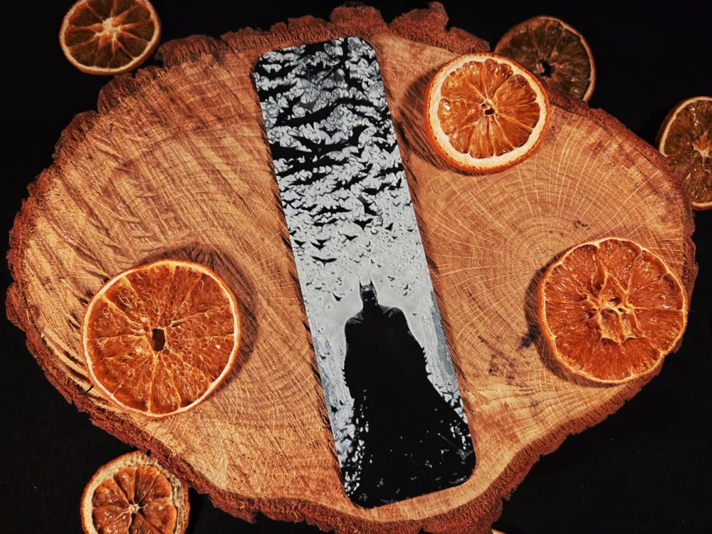 Batman 3 bookmark by EternalDesigns3D HueForge model: Batman 3 bookmark by EternalDesigns3D