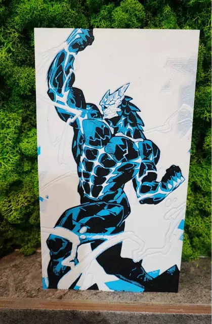 HueForge model: Kaiju 8 by Garuda3D
