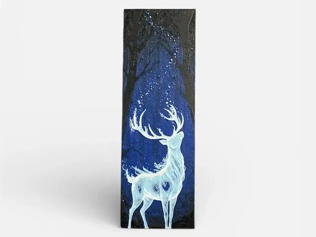 HueForge model: Stag Patronus Harry Potter Bookmark by The SkyLab 3D