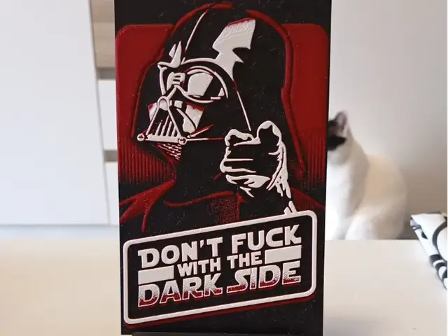HueForge model: Darth Vader Fun Hueforge by 3DNesy