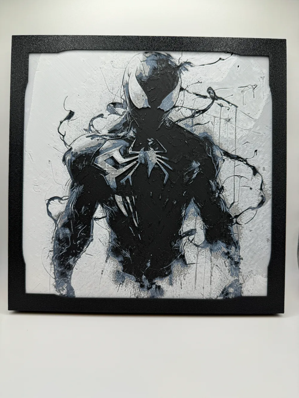 Spiderman Symbiote Suit Hueforge by Canadian Gamer HueForge model: Spiderman Symbiote Suit Hueforge by Canadian Gamer