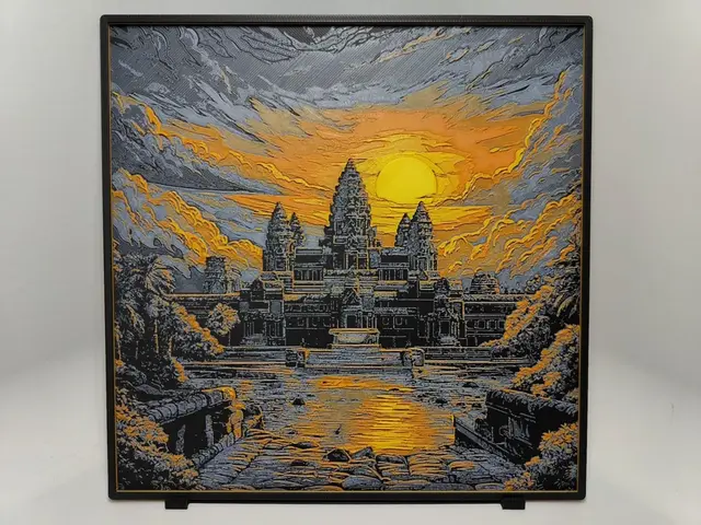 Angkor Wat Sunset - Hueforge