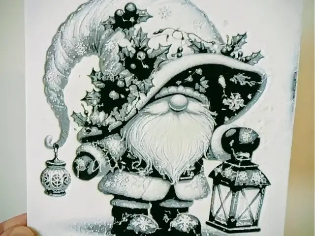 HueForge model: Christmas Gnome Hueforge by Cré'Art 3D