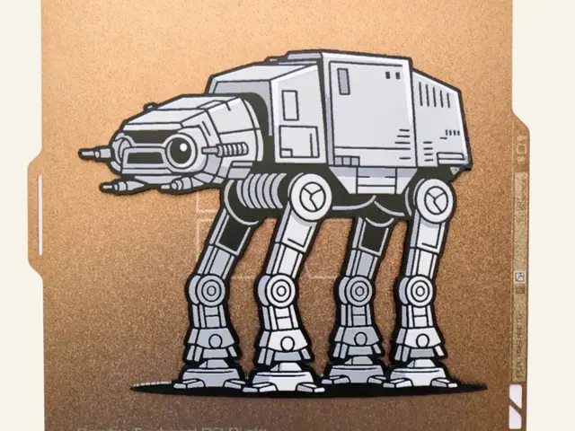 HueForge model: AT-AT Star Wars Cartoon Hueforge by Freshly Printed 3D