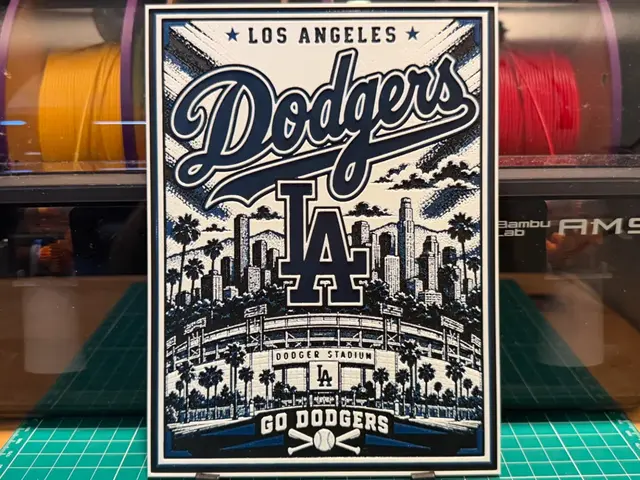Dodgers Poster