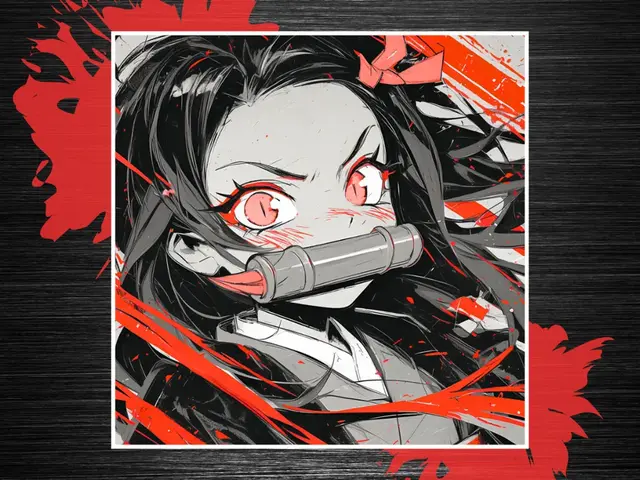 HueForge model: Chibi Nezuko Hueforge Panel 200x200 by 3D Prints By Vic