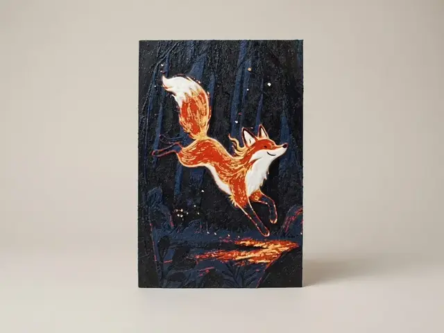 HueForge model: Forest Fox - Hueforge / 2D Art by LED