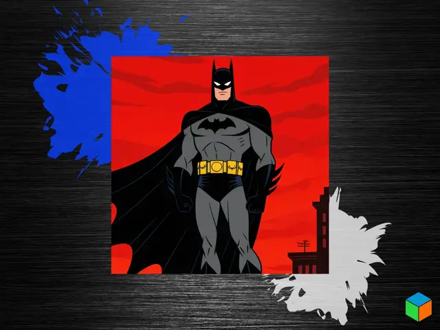 HueForge model: Comic Book Month Starts Here — Batman on the Wall by 3D Prints By Vic