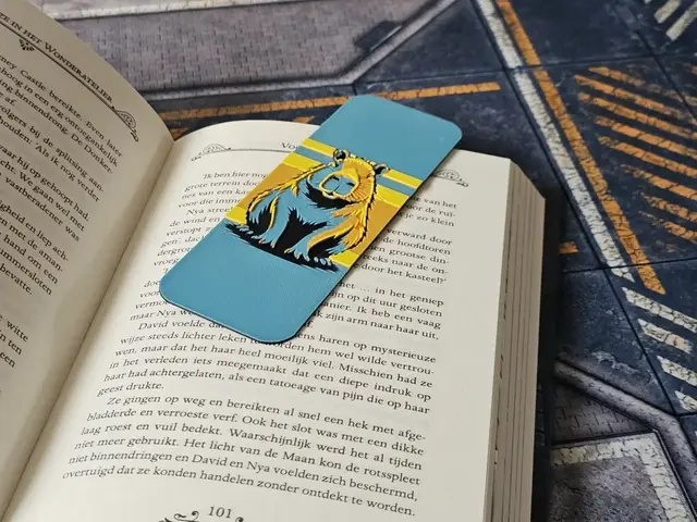 HueForge model: A Beautiful Bookmark, 1 of 3 Capybara colorfull by BLUSH Designs