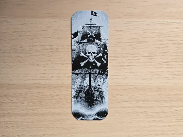 Pirate Ship Bookmark