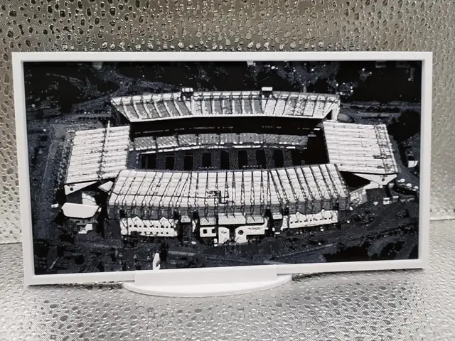 HueForge model: Wolverhampton Wanderers Molineux Stadium Hueforge by Borishotch Industries