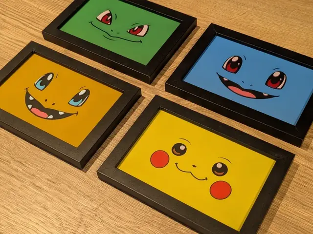 HueForge model: Pokemon Faces Hueforge 6x4 by Nextopia