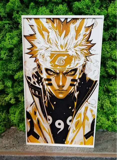 HueForge model: Epic Uzumaki by Garuda3D