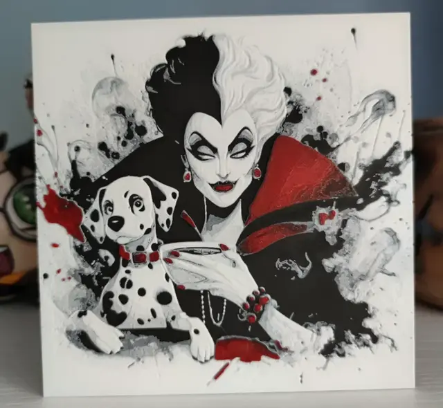 HueForge model: Hueforge Cruella de vil by Litolunar