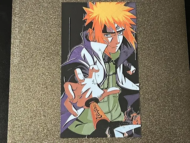 HueForge model: Naruto_Minato by FantasyZ