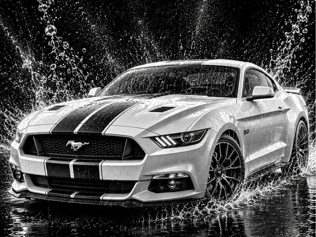 HueForge model: Car Ford Mustang / Wall Deco / EASY PRINT by Hueforge Maker