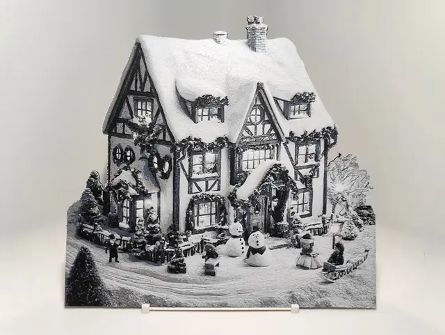 Christmas House - Hueforge