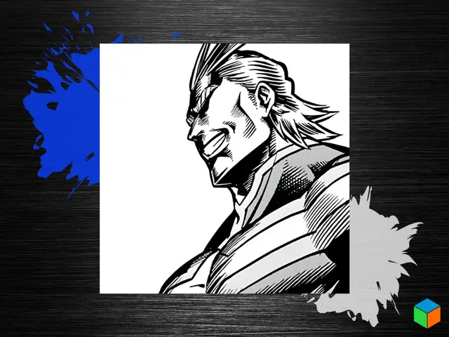 HueForge model: 💪 All Might by 3D Prints By Vic