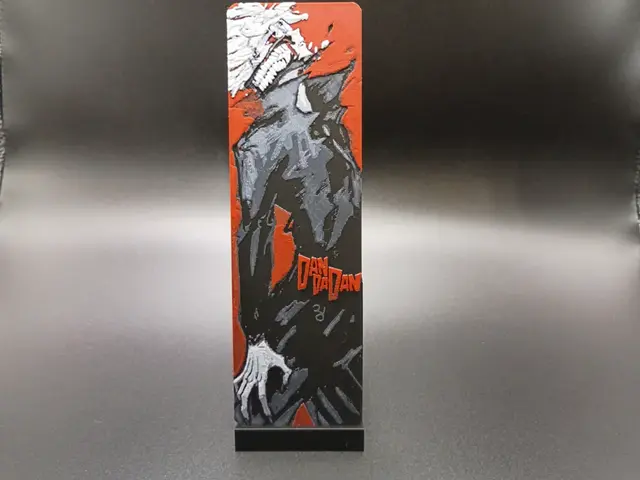 HueForge model: DanDaDan Okarun, Ken Takakura, Bookmark by 3djd