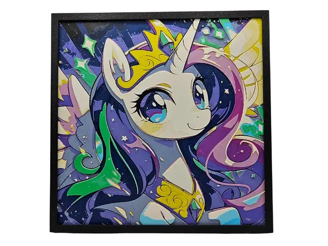 HueForge model: Princess Celestia by BusyKikiBee
