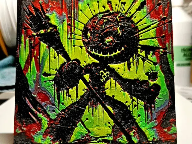 HueForge model: Voodoo Doll by Mano's 3d_Art