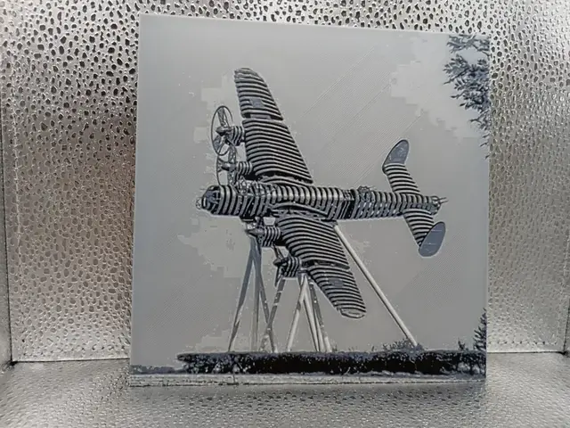 HueForge model: Lancaster Bomber Sculpture – Hueforge by Borishotch Industries