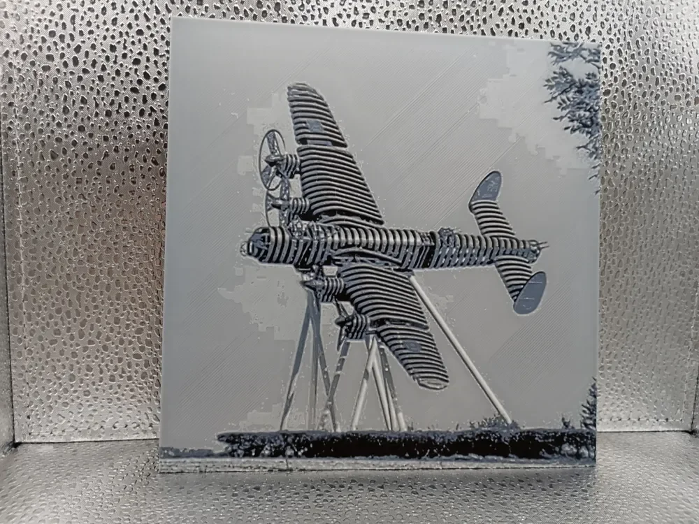 Lancaster Bomber Sculpture – Hueforge by Borishotch Industries HueForge model: Lancaster Bomber Sculpture – Hueforge by Borishotch Industries