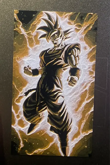 HueForge model: Goku 3 by Morganja