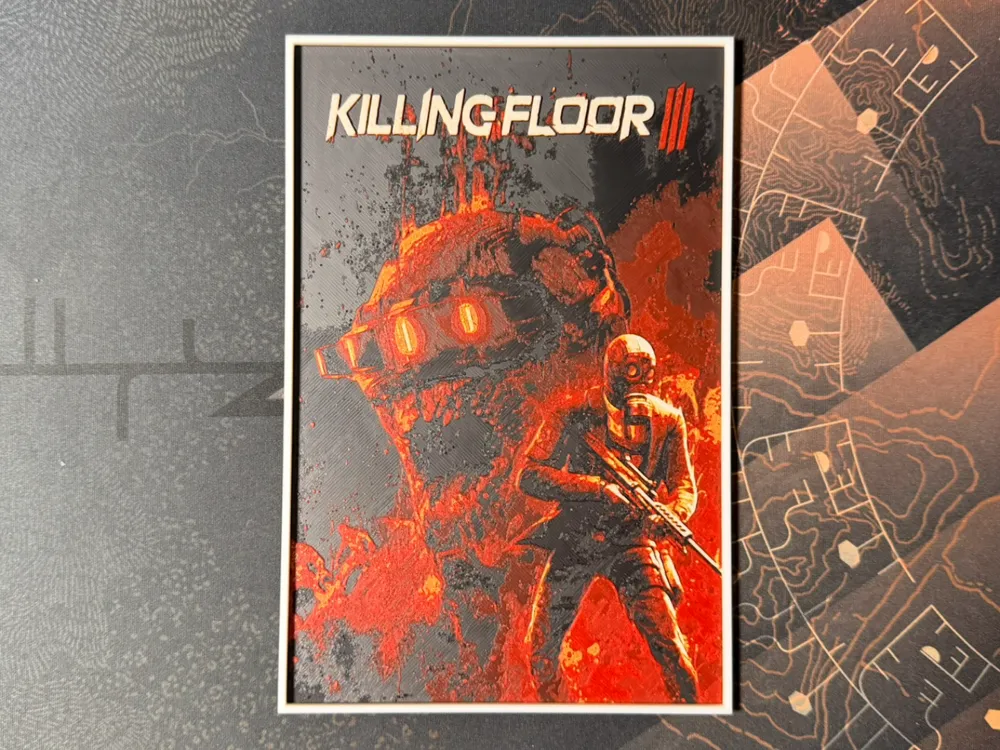 Killing Floor III - HueForge by ZorPrime7 HueForge model: Killing Floor III - HueForge by ZorPrime7