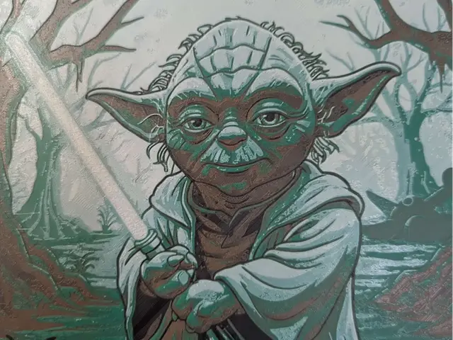 HueForge model: hueforge Yoda v2 by ZombiePaint3D