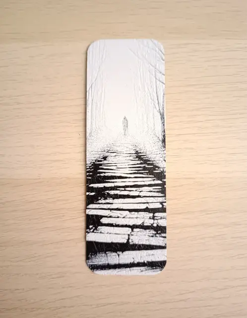 HueForge model: Walk In The Fog Bookmark by Atrus Design