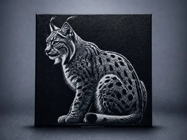 Iberian lynx (Lynx pardinus)